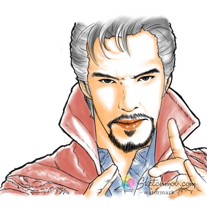 720x720 Custom Semi Realistic Portrait Commission Sketchmob