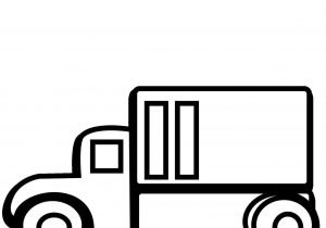 300x210 The Images Collection Of Truck Clipart Clip Art Semi Outline