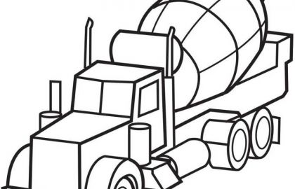 420x270 Semi Truck Coloring Pages Free Best Of Coloring Pages Tipper Truck