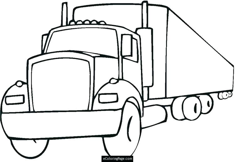 750x516 Truck Coloring Book Semi Truck Coloring Pages Anyone Good