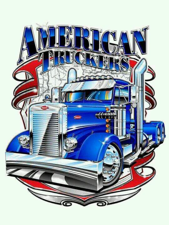 540x720 american truckers big trucks big trucks, truck art, semi trucks