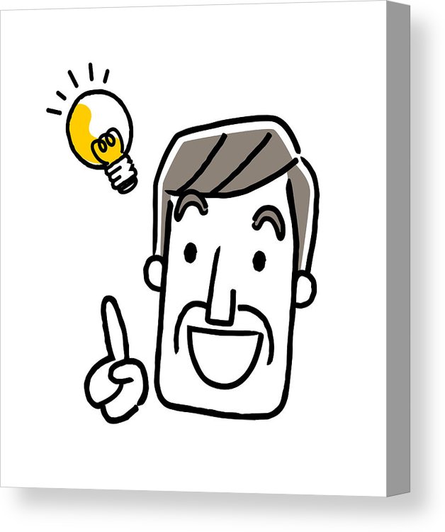 628x750 Senior Male Face, Facial Expression Canvas Print Canvas Art