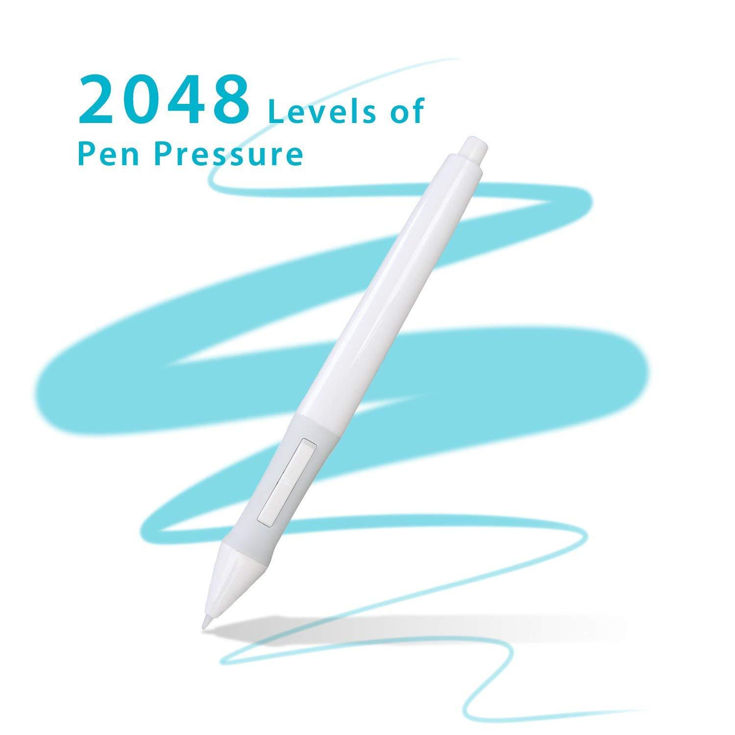 1500x1500 huion pressure sensitive digital pen for graphic drawing tablet