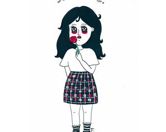 340x270 sensitive drawing etsy