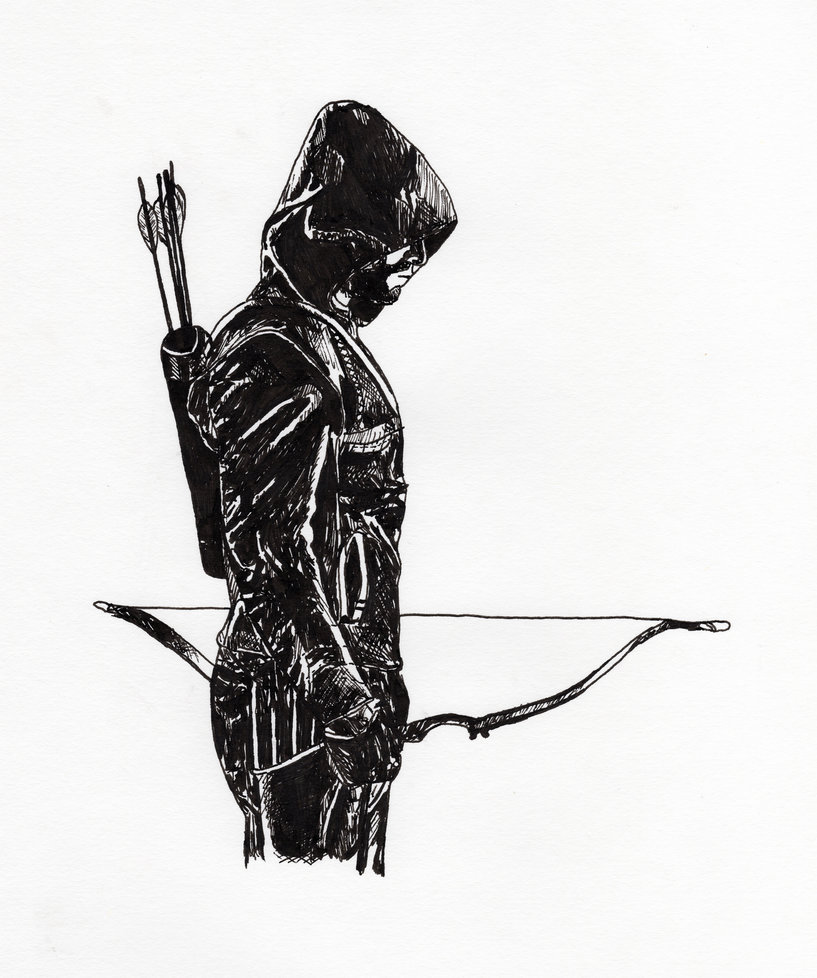 817x978 Arrow Tv Series Drawing High Quality Drawing Skill