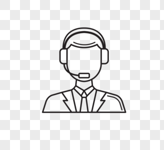 328x300 Line Drawing Customer Service Icon Images Line Drawing