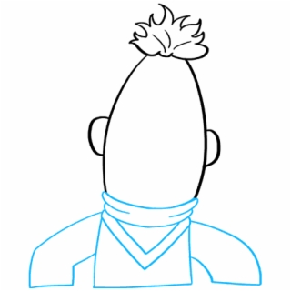 320x320 hd the complete bert and ernie from sesame street drawing