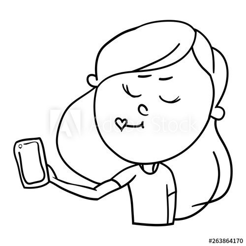 500x500 Set Of Drawings In Vector, Book For Coloring, Cartoon Character