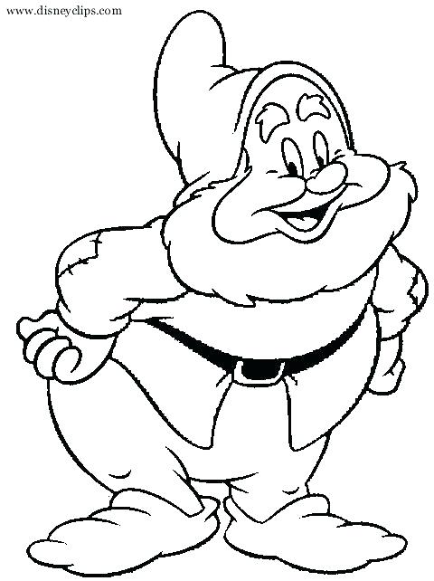 480x642 snow white and the seven dwarfs coloring pages with snow white