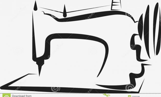 630x380 Sewing Machine Drawing
