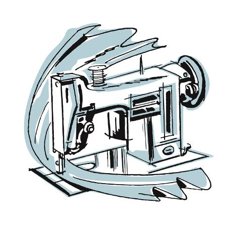 473x473 Sewing Machine Prints