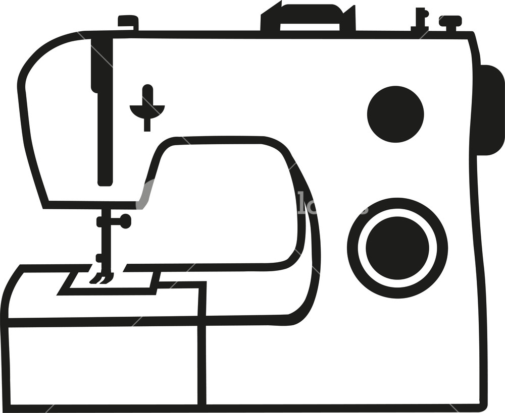 1000x819 Sewing Machine Symbol Royalty Free Stock Image