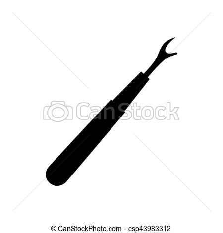 450x470 sewing needle vector illustration sewing needle isolated icon
