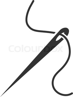 242x320 Sewing Thimble Color Icon Finger Stock Vector Colourbox