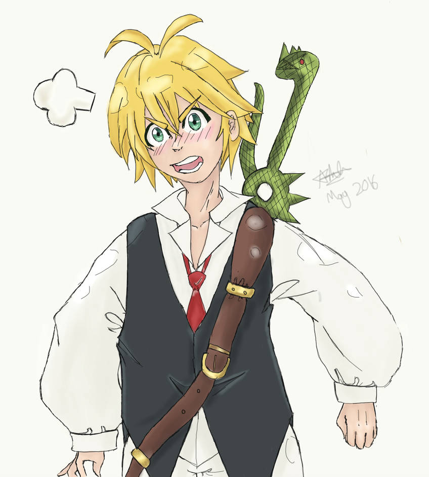 848x942 drawing meliodas!