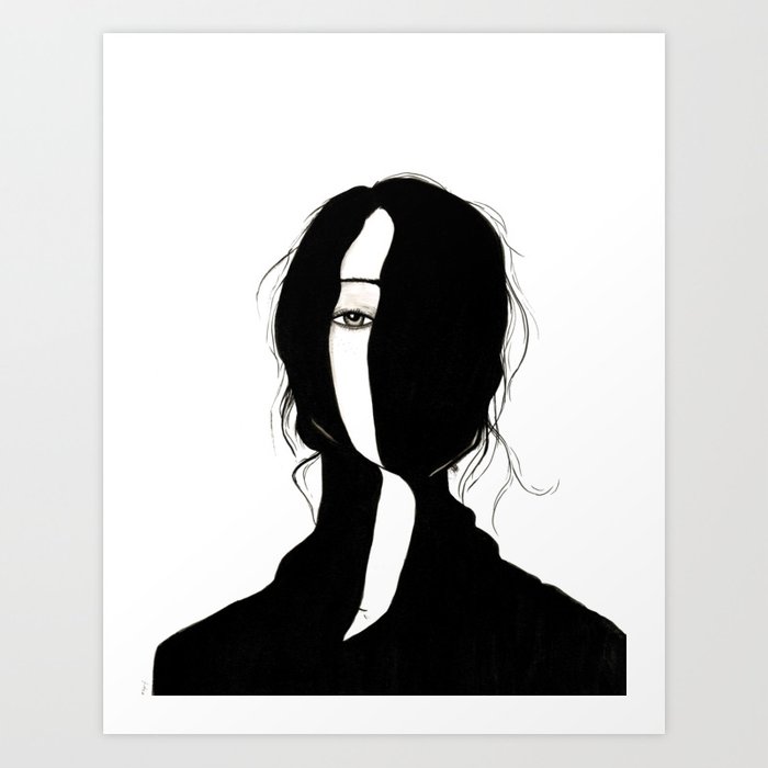 700x700 Shadow Art Print