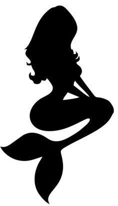 236x411 Ariel Shadow Disney Mermaid Drawings, Mermaid Silhouette