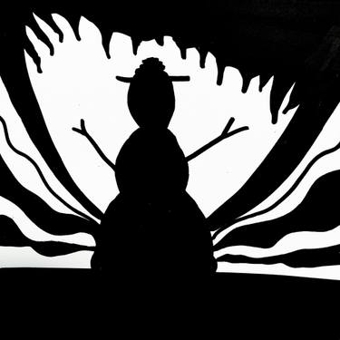 375x375 Snow Drawing Paintings For Sale Saatchi Art