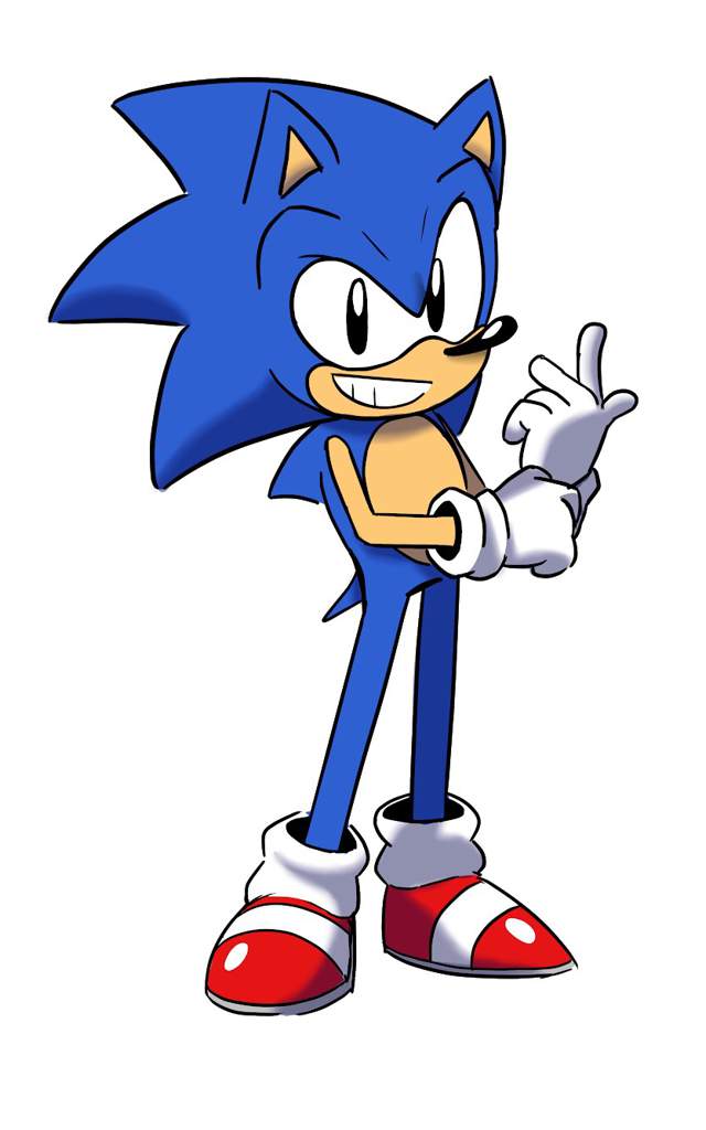 640x1024 Simple Sonic And Shadow Drawing