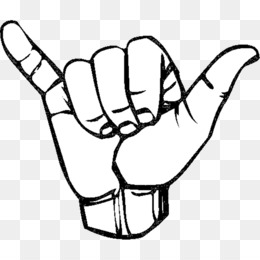 260x260 Shaka Sign Png Free Download