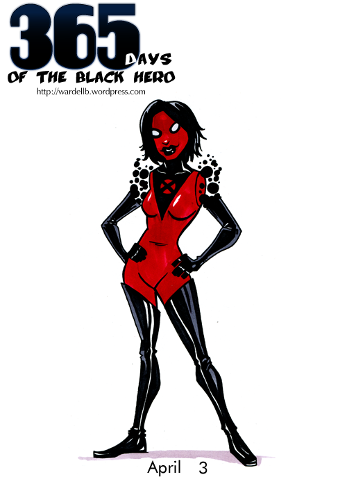 500x700 Black Hero War Sketchpad