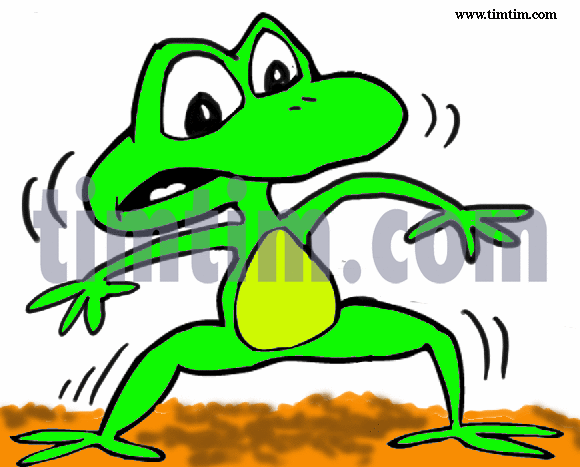 580x467 Free Drawing Of A Frog Earthquake From The Category Reptiles