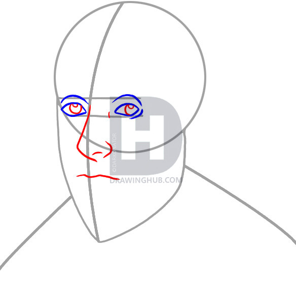 584x573 How To Draw Shakespeare, Step