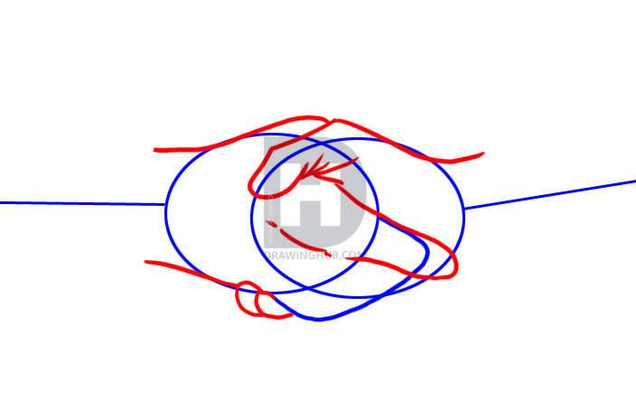 704x454 How To Draw Shaking Hands, Step