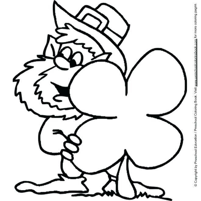 660x660 Shamrock Coloring Sheet Shamrock Coloring Sheets Awesome Shamrocks