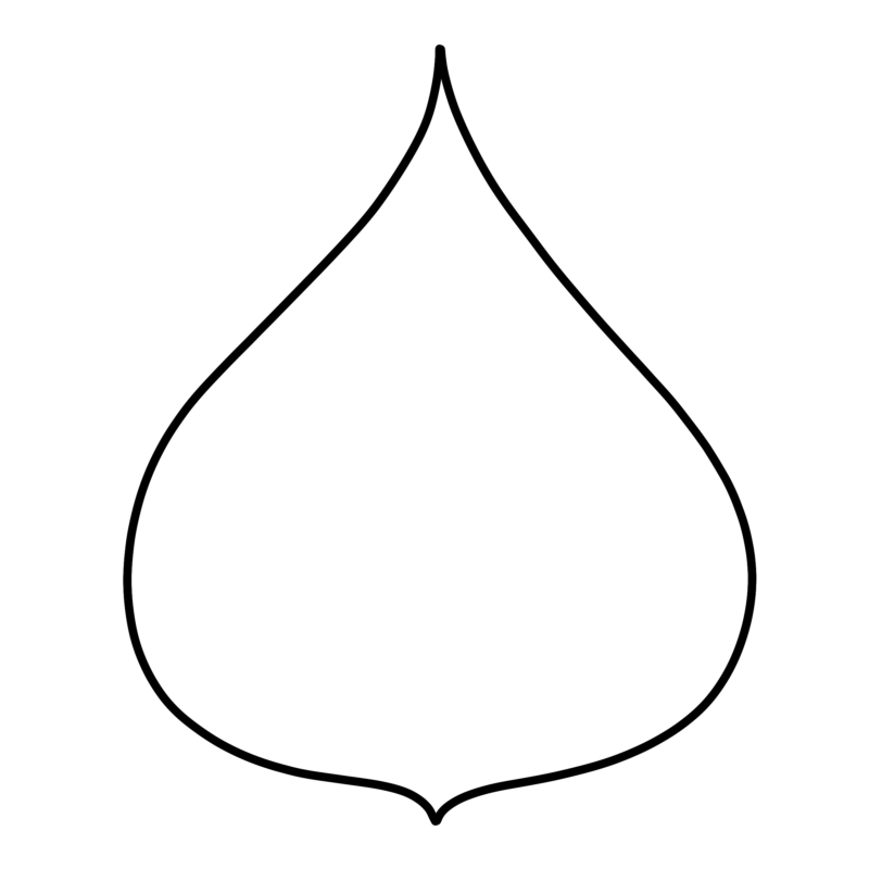 800x800 Drawing Leaves Easily Using Simple Shapes