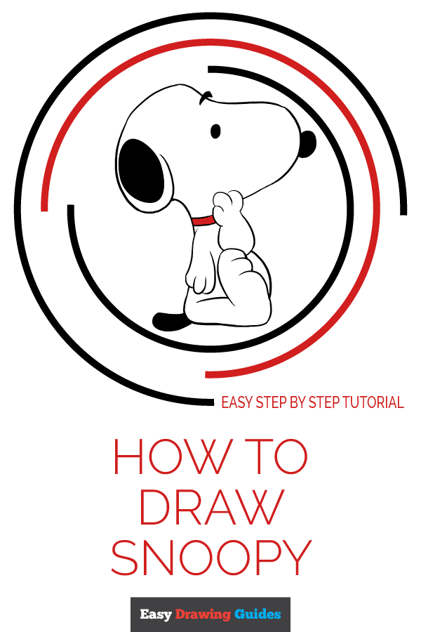 600x900 How To Draw Snoopy