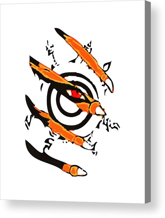 568x750 Sharingan Acrylic Print
