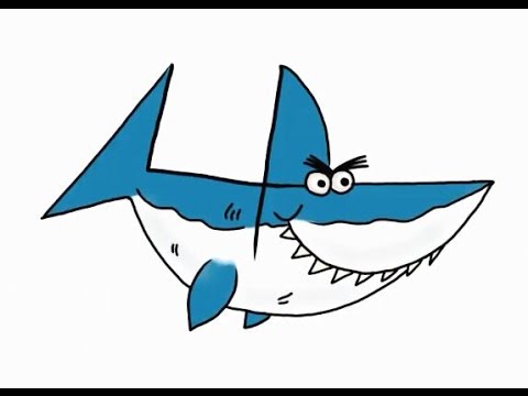 480x360 How To Draw A Shark