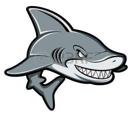 450x391 great white shark shark cartoon illustration shark drawings