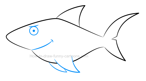 600x334 How To Draw A Shark Picture