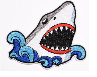 340x270 Fabric Shark Head Etsy