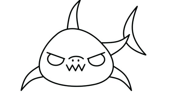 570x320 How To Draw A Megalodon Drawings Of Sharks How To Draw Shark Draw