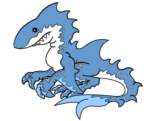 540x406 How To Draw A Great White Shark Dragon