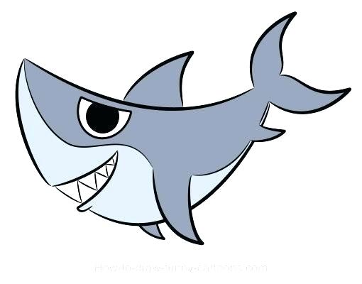 510x400 Easy Sharks To Draw Cartoon Sharks Pictures Easy Cartoon Shark