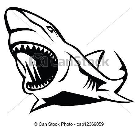 450x413 engraving drawing of shark jaw vector on jaws