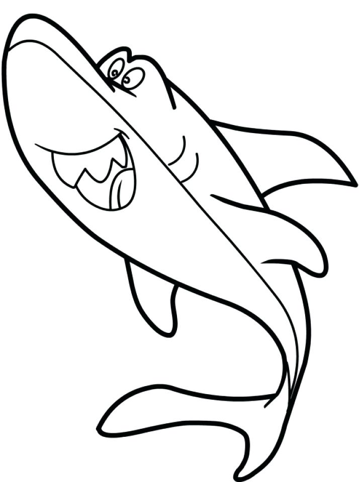 714x960 shark drawing template shark fin drawing template cartoon shark