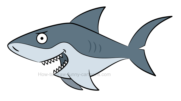 600x334 How To Draw A Shark Picture