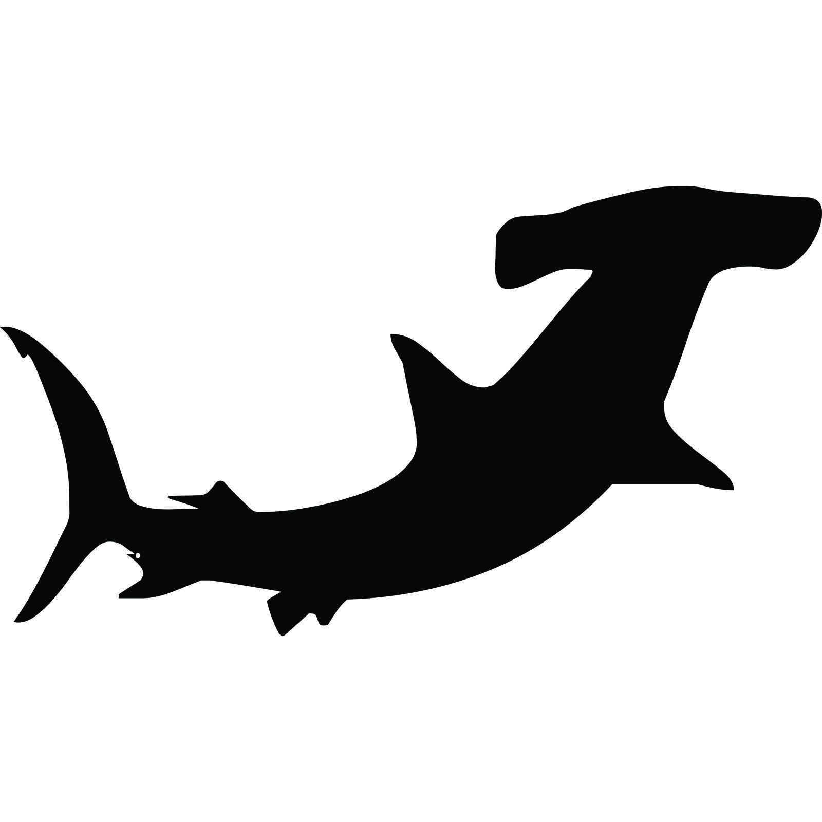 1600x1600 images for gt hammerhead shark outline i want this!! hammerhead