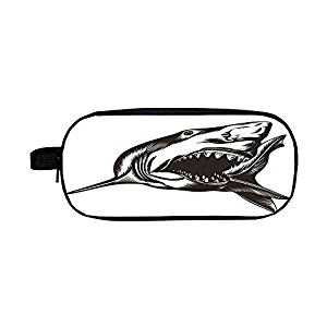 300x300 Iprint Pencil Case High Capacity,shark,digital Sketch