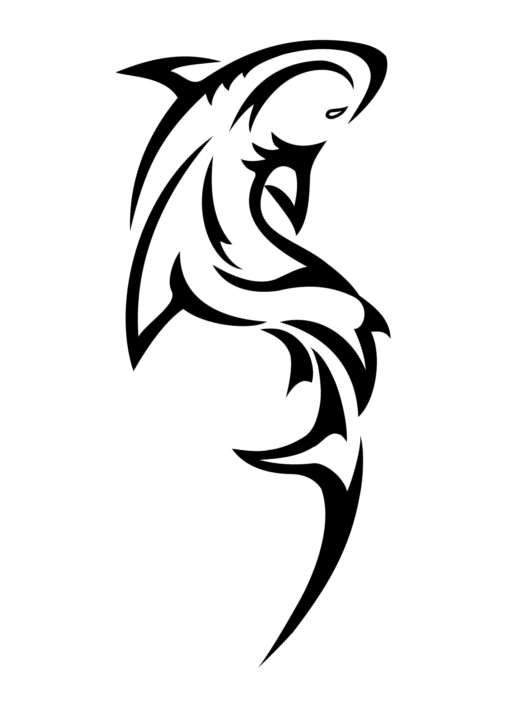 1654x2339 Tattoo Of Shark, Adaptability Tattoo