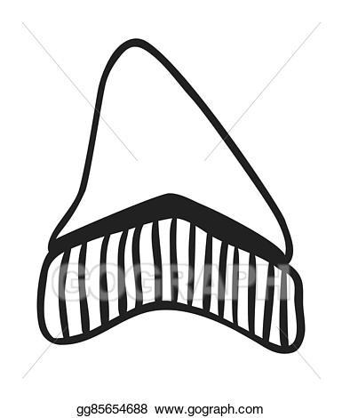 385x470 White Shark Tooth At Teeth Drawing