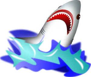 300x254 Drawing Shark Open Mouth Transparent Png Clipart Free Download