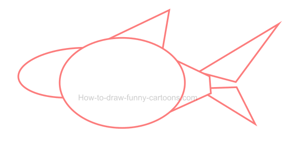 600x293 How To Draw A Shark Picture