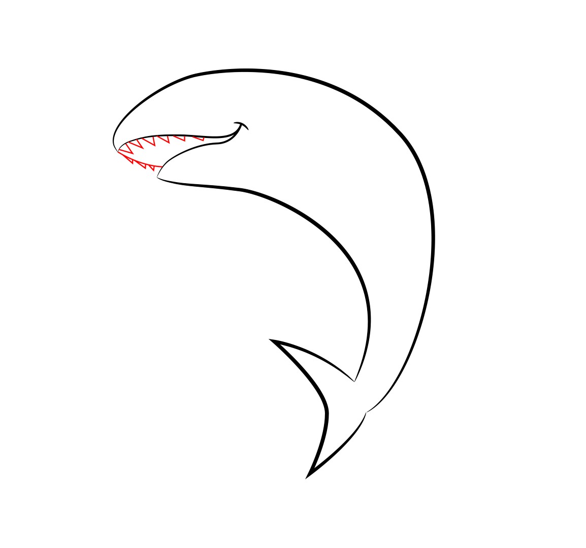 1154x1080 All Information About Open Shark Mouth Cartoon