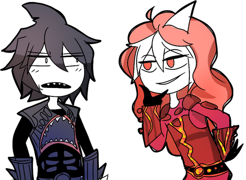 500x366 Ask Samekichi Sharkboy And Lavagirl